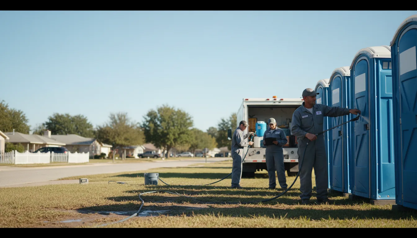 Long-Term Portable Toilet Rental in Perry, AR near me